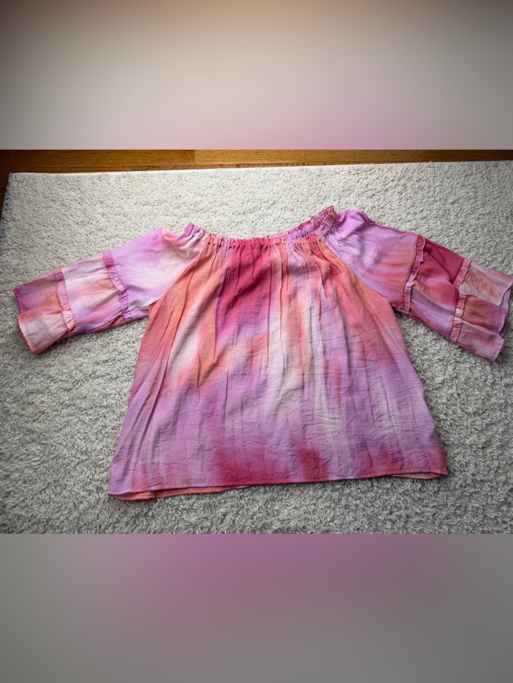 Women’s Large Zac & Rachel Flowy Blouse